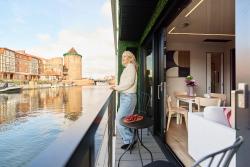 noclegi Gdańsk Domy Na Wodzie - La Mare Motlava Houseboats by Downtown Apartments