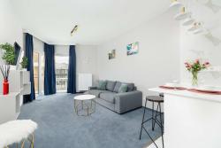 noclegi Gąski LETS SEA 55 Apartment with Sea View, Sauna & Pool and Parking by Noclegi Renters