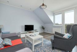 noclegi Gdańsk Jaśminowy Stok Bright Apartment with Balcony by Noclegi Renters