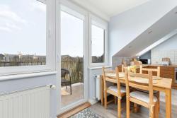 noclegi Gdańsk Jaśminowy Stok Bright Apartment with Balcony by Noclegi Renters