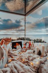 noclegi Mielno HT Houseboats - luksusowe domki na wodzie - sauna, jacuzzi