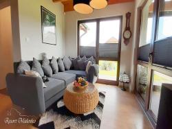 noclegi Mielenko Holiday home with garden, sauna, jacuzzi