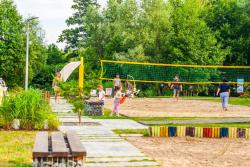 noclegi Niechorze Baltic Natur Park - Resort Wypoczynkowy w harmonii z naturą - Apartament Parter z tarasem piękny widok na park - Basen- Atrakcje dla dzieci MINI ZOO I ALPAKAMI