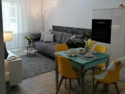noclegi Rewal Apartment near Baltic Sea with Balcony View