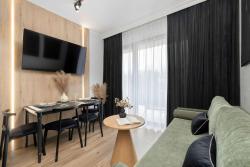 noclegi Świnoujście Greeneri Park - Dwupoziomowy Apartament z Parkingiem by Noclegi Renters