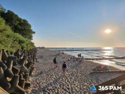 noclegi Ustronie Morskie 365PAM - Moon Residence Przy Morzu - WIDOK NA MORZE, PARKING W CENIE