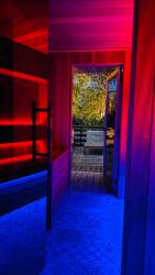 noclegi Dębki Fajne Miejsce Dębki - Całoroczne Domki Slow RELAX Sauna & Jacuzzi