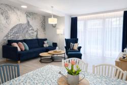 noclegi Rewal Apartament Rewal Klifowa Morska 3 z basenem
