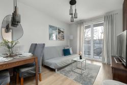 noclegi Kołobrzeg Modern & Functional Apartment with Air Conditioning and Balcony by Noclegi Renters