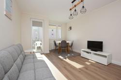 noclegi Sopot Spacious Victus Apartment with a Balcony Near the Beach by Noclegi Renters