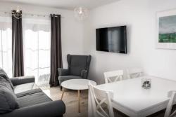 noclegi Niechorze Comfortable house with a terrace, sauna, jacuzzi