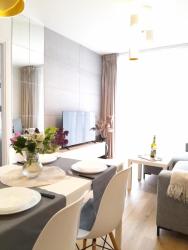 noclegi Kołobrzeg Arte Porta Mare przytulny apartament blisko morza z miejscem parkingowym