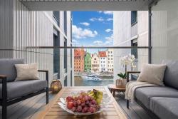 noclegi Gdańsk Apartament Chmielny River View - Granaria - Comfy Apartments