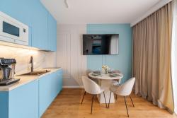 noclegi Grzybowo AMARETTO - apartament 3-pokojowy parking Netflix - 350m od morza