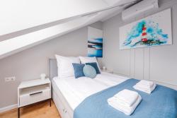 noclegi Grzybowo AMARETTO - apartament 3-pokojowy parking Netflix - 350m od morza