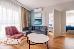 noclegi Grzybowo AMARETTO - apartament 3-pokojowy parking Netflix - 350m od morza