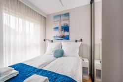 noclegi Grzybowo AMARETTO - apartament 3-pokojowy parking Netflix - 350m od morza