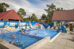 noclegi Łeba Two-story holiday home right on the beach, pool