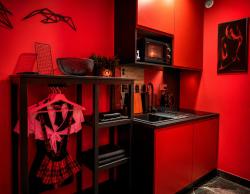 noclegi Gdańsk JACUZZI RED Apartment Gdańsk Centrum