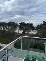noclegi Pogorzelica Baltic Room Hevenia apartament premium przy plaży z tarasem widokowym na otwarte morze