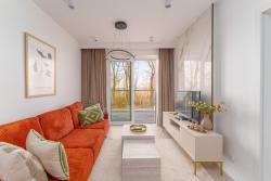 noclegi Sianożęty Apartament z Widokiem na Morze B018 by Perłowa Przystań Rent
