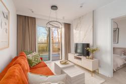 noclegi Sianożęty Apartament z Widokiem na Morze B018 by Perłowa Przystań Rent