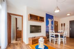 noclegi Świnoujście Korona Wazów 55 - Apartament z sypialnią przy Promenadzie & widok na morze - Apartment mit Schlafzimmer an der Promenade & Meerblick