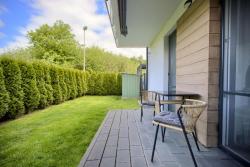 noclegi Grzybowo Blue Mare Posesja Kapitańska A01, 70m Beach, Ogródek, Parking, Rowery