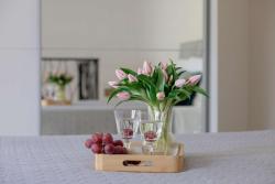 noclegi Niechorze Przytulny Apartament z Balkonem Blisko Plaży w Niechorzu by Noclegi Renters