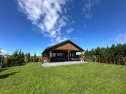 noclegi Gąski Gąski Baltic Lark Dom 100m2 3 sypialnie 2 łazienki Sauna Prywatny teren