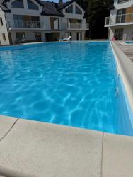 noclegi Żarnowska Apartament Wydmowa Przystań - Basen, Parking