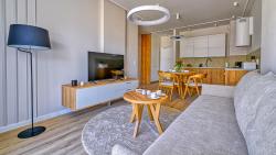 noclegi Niechorze Rezydencja Niechorze D211 Eco Boho z Basenem, Sauną, Jacuzzi, przy samej PLAŻY - 5D Apartments