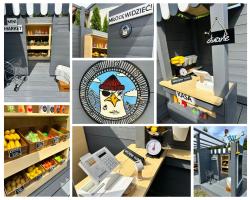 noclegi Jantar Willa Magnolia - pokoje i apartamenty - rowery - plac zabaw MONTESSORI - basen - pokój zabaw