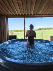 noclegi Sasino Makihyte dom na wyłączność z panoramą na morze i strefą SPA
