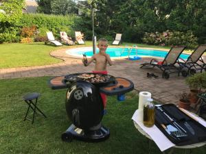 Vila Lesce with heated outdoor pool 