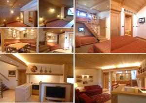 Three-Bedroom Apartment room in Chalet Garden
