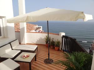 Beachfront Penthouse Apartment with Large Terrace and Breathtaking Sea Views close to Marbella Spain