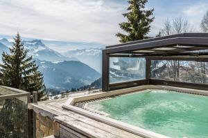 3 hvězdičkový hotel Hôtel Le Grand Chalet Leysin Švýcarsko