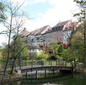 obrázek - Bett am Weiher