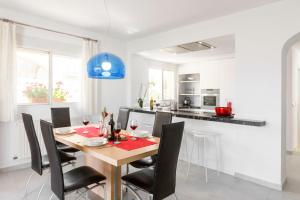 Bright villa with salt water pool