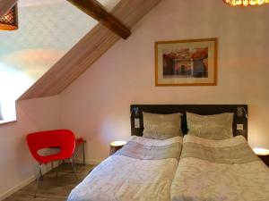 B&B / Chambres d'hotes Moulin de la Fayolle : Chambre Lit King-Size Deluxe