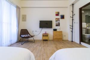 Fyrbäddsrum med terrass