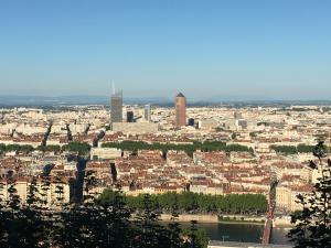 Appartements Studio lit double villeurbanne metro cusset : photos des chambres