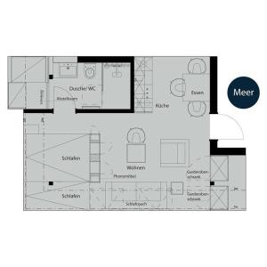 Haus-LIV-Appartement-Meer