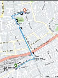 Appartements Appartement Terrasse Quartier Liberation : photos des chambres