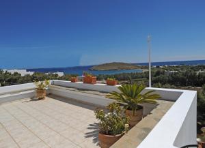 View in Front of Aegean Tinos Greece