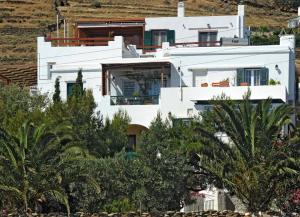 View in Front of Aegean Tinos Greece