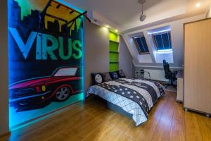 Apartament U Virusa Przy Porcie z widokiem na jezioro