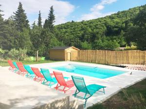 Villas Modern Villa in Thueyts with Swimming Pool : photos des chambres