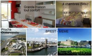 Maisons de vacances gite Brest Au Bout Du Ponton : photos des chambres